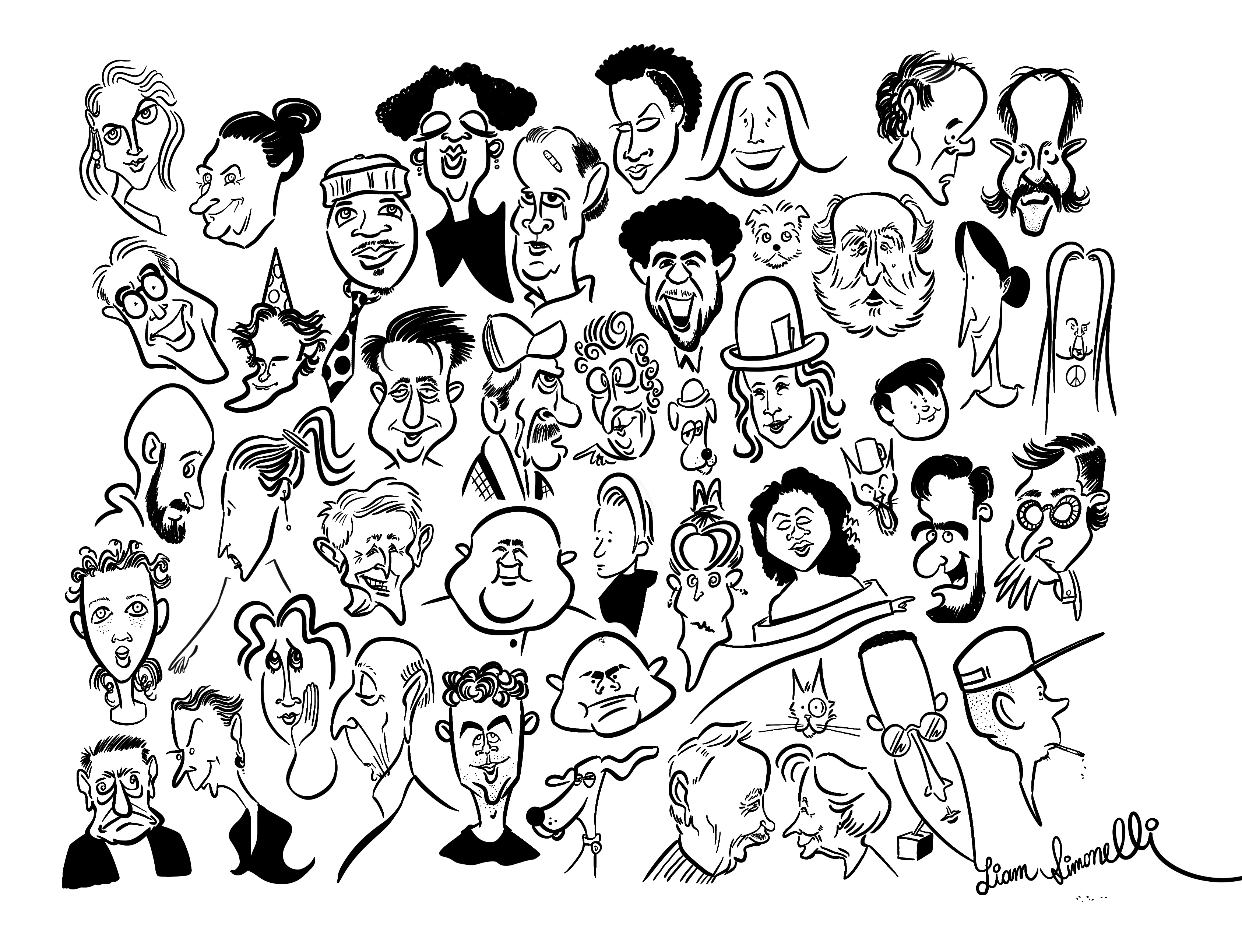Cavalcade of Faces III